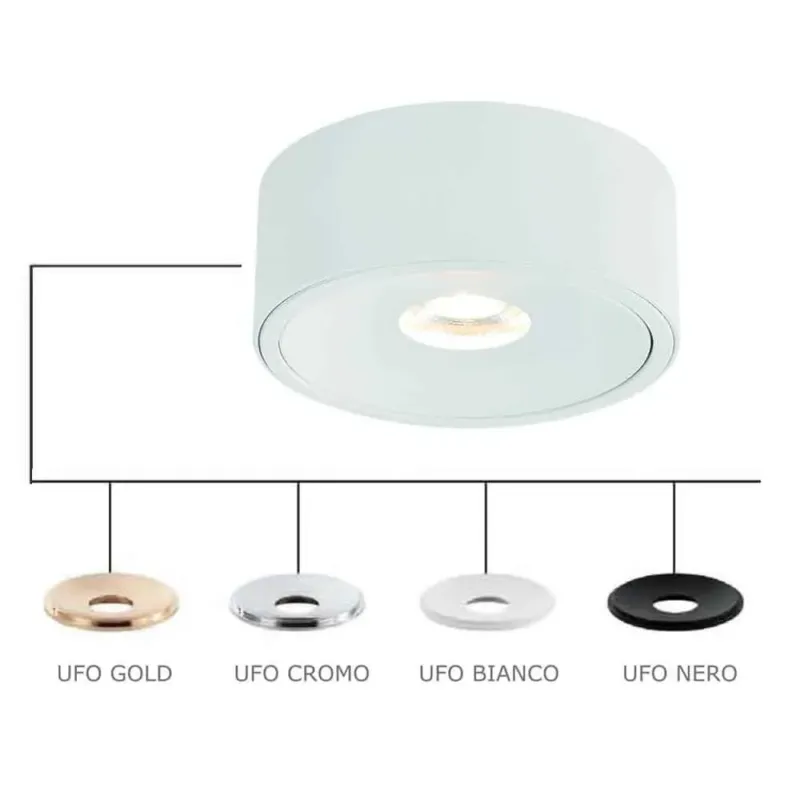 Ograniczona ilość Oprawa sufitowa wpuszczana Neo Bianco Slim KG / Ufo Bianco OR83583 - Open Design Highlights